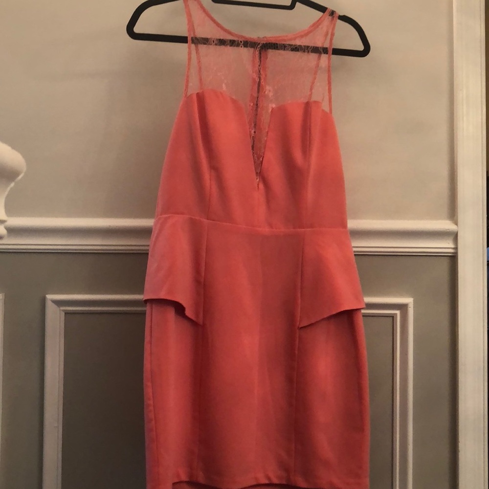Arden B Coral size 8 dress
